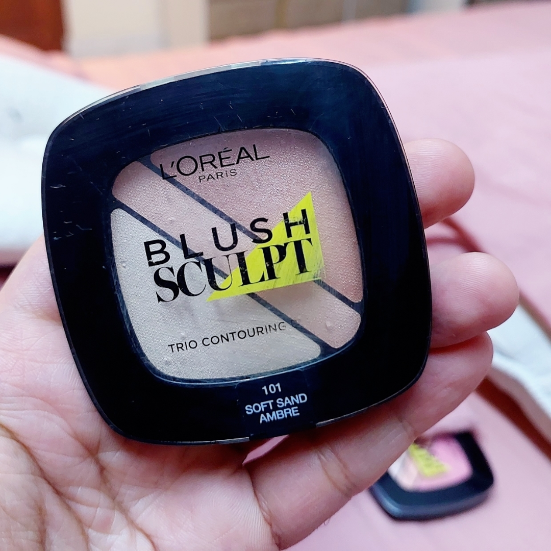 L'Oréal Paris Infallible Blush Sculpt Trio Blusher - 101 Soft Sand Ambre
