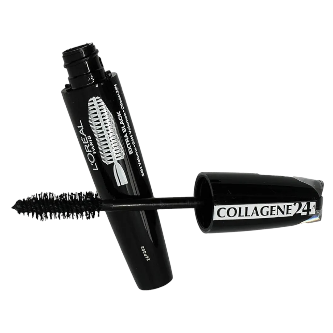 L'Oréal Paris Mega Volume Collagene 24h Black Mascara- Extra Black