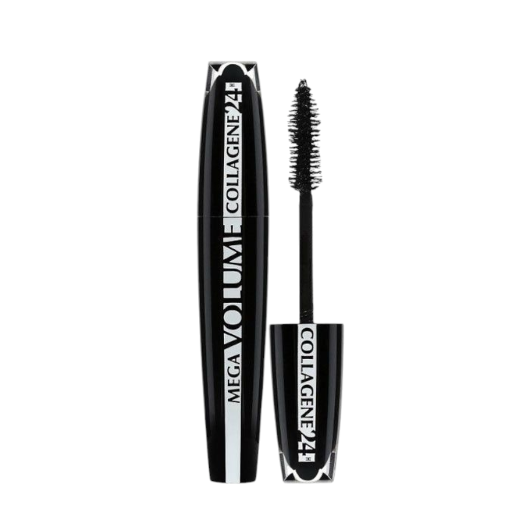 L'Oréal Paris Mega Volume Collagene 24h Black Mascara- Extra Black