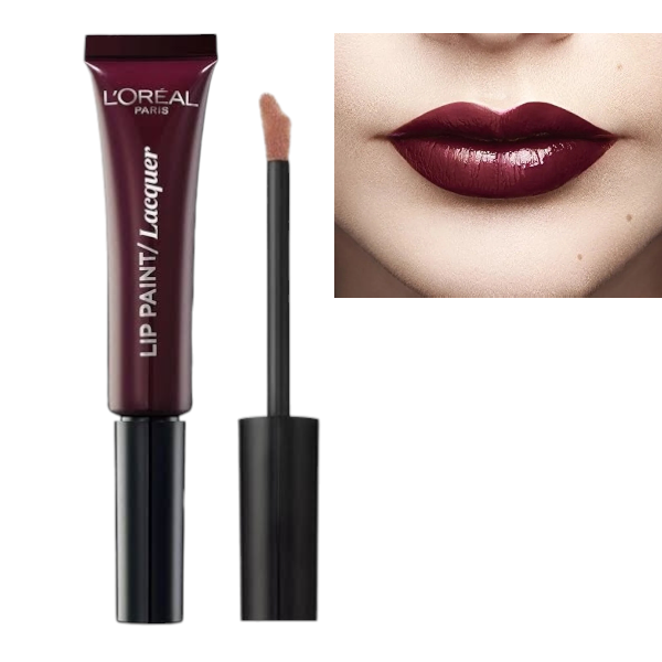 Loreal Paris Lip Paint Matte Liquid Lipstick 110 Dracula Blood