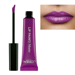 Loreal Paris Lip Paint Matte Liquid Lipstick 207 Wuthering Purple