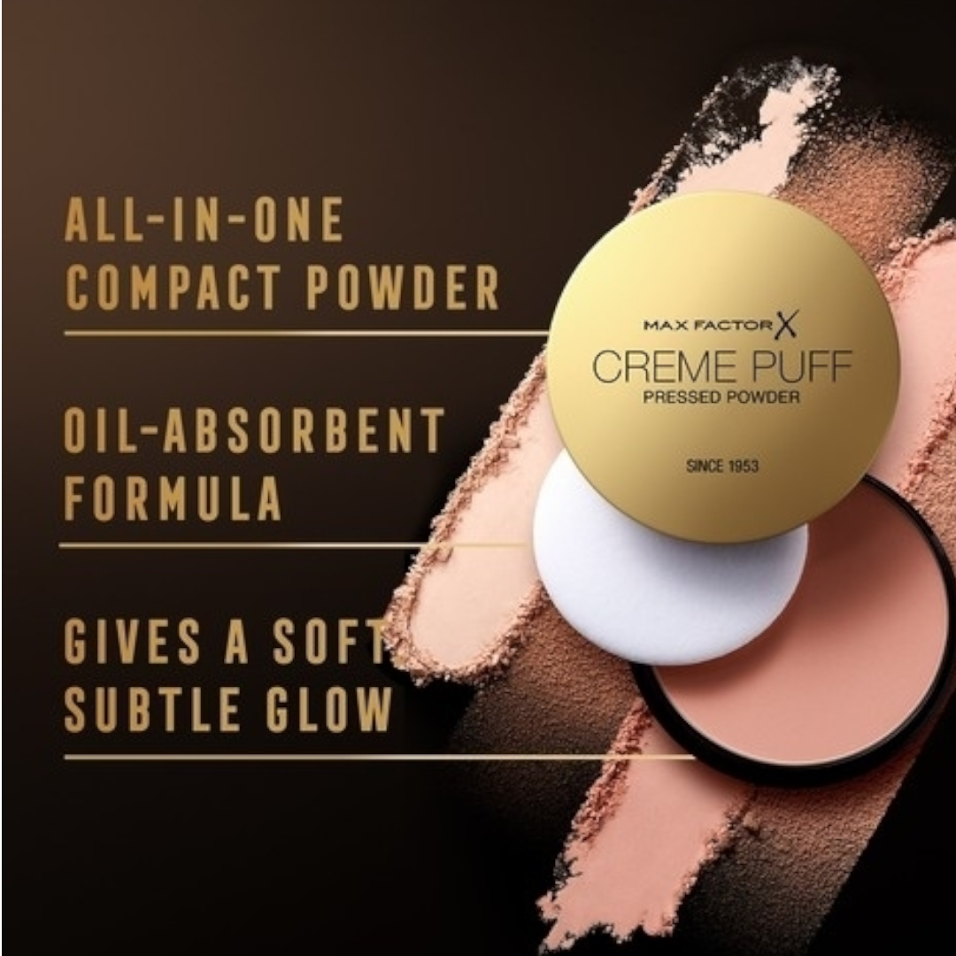 Max Factor Creme Puff Pressed Powder 13 Nouveau Beige