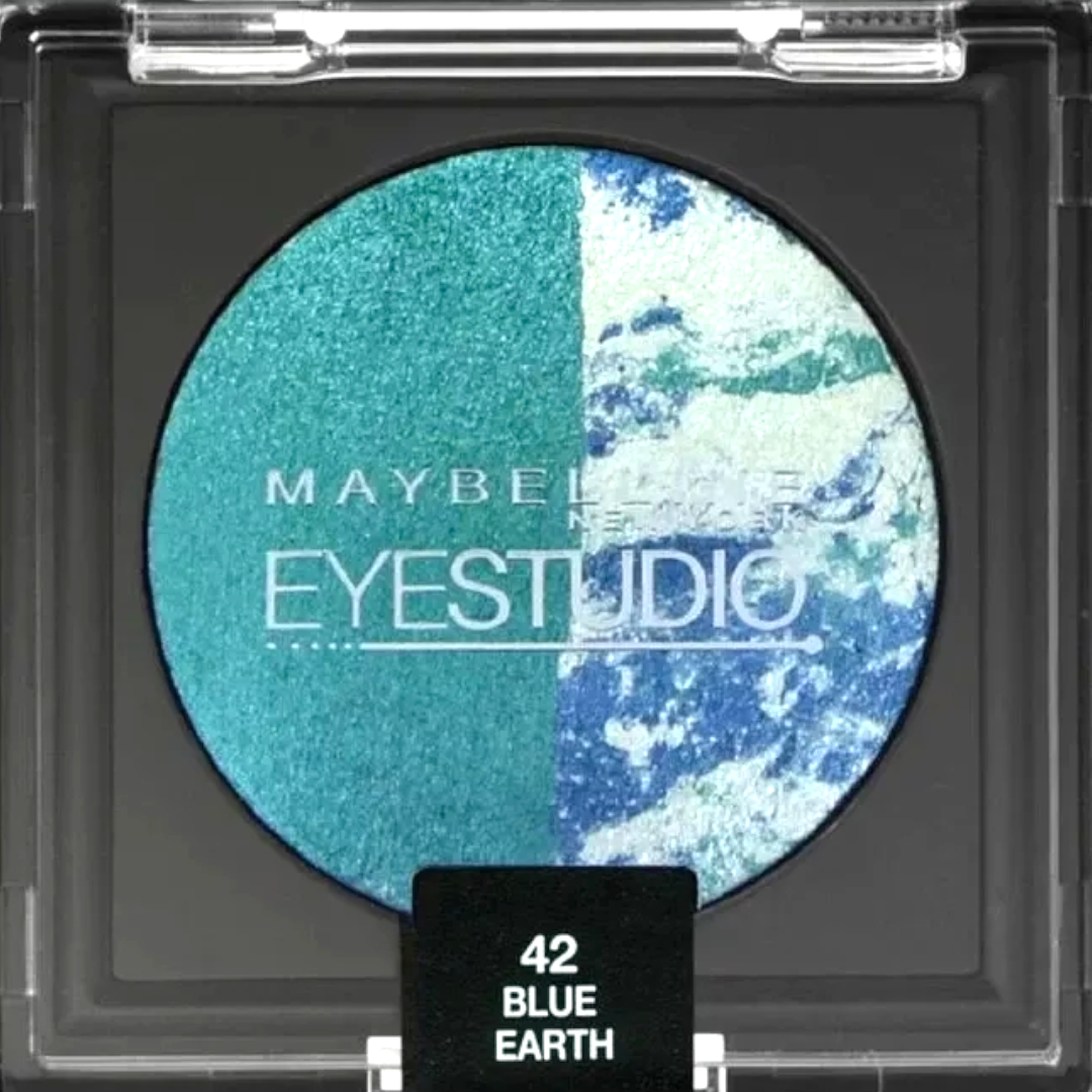 Maybelline Eye Studio Duo Baked Eye Shadows Blue Earth 42