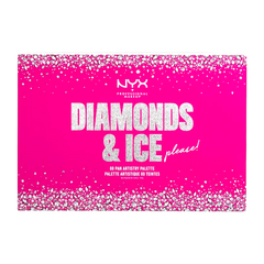NYX PROFESSIONAL MAKEUP Gift Pack, Diamonds & Ice Ultimate 80 Pan Artistry Eyeshadow Palette