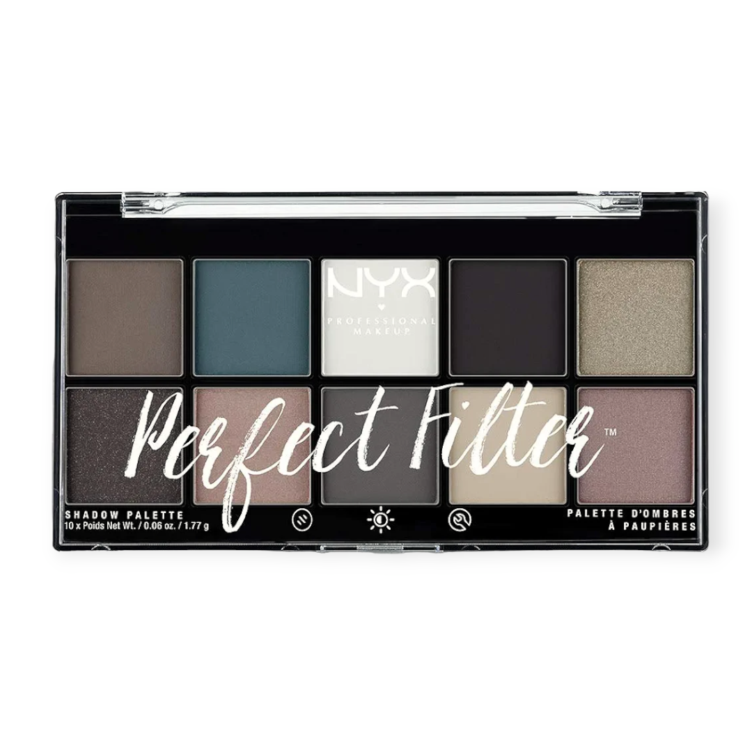 Nyx Professional Makeup Perfect Filter Shadow Palette, Gloomy Days 04 Pfsp04