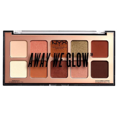 NYX AWAY WE GLOW SHADOW PALETTE-02 HOOKED ON GLOW