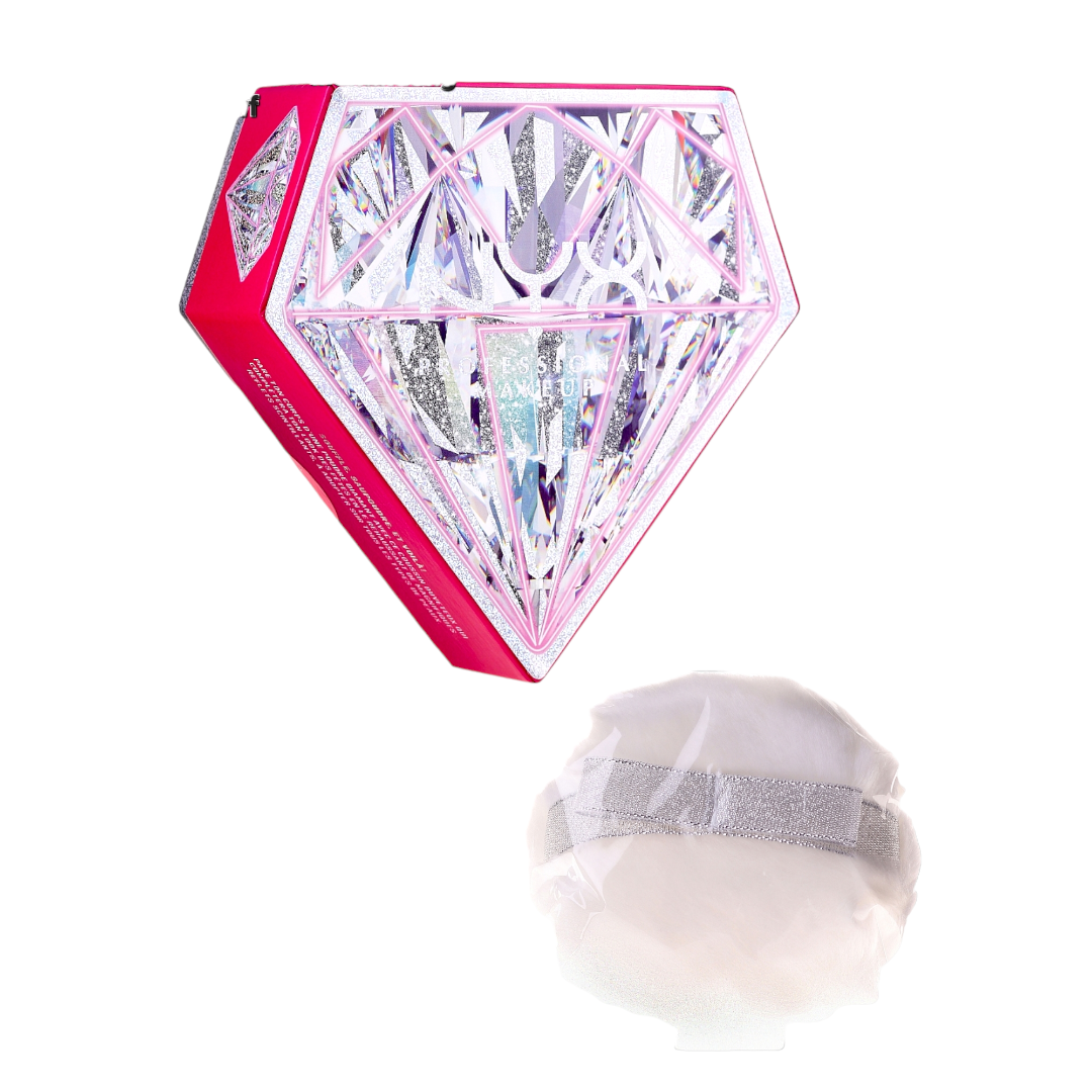 NYX Proressional Makeup DIAMOND & ICE PLEASE!BODY PUFF- Iluminatingbody puff