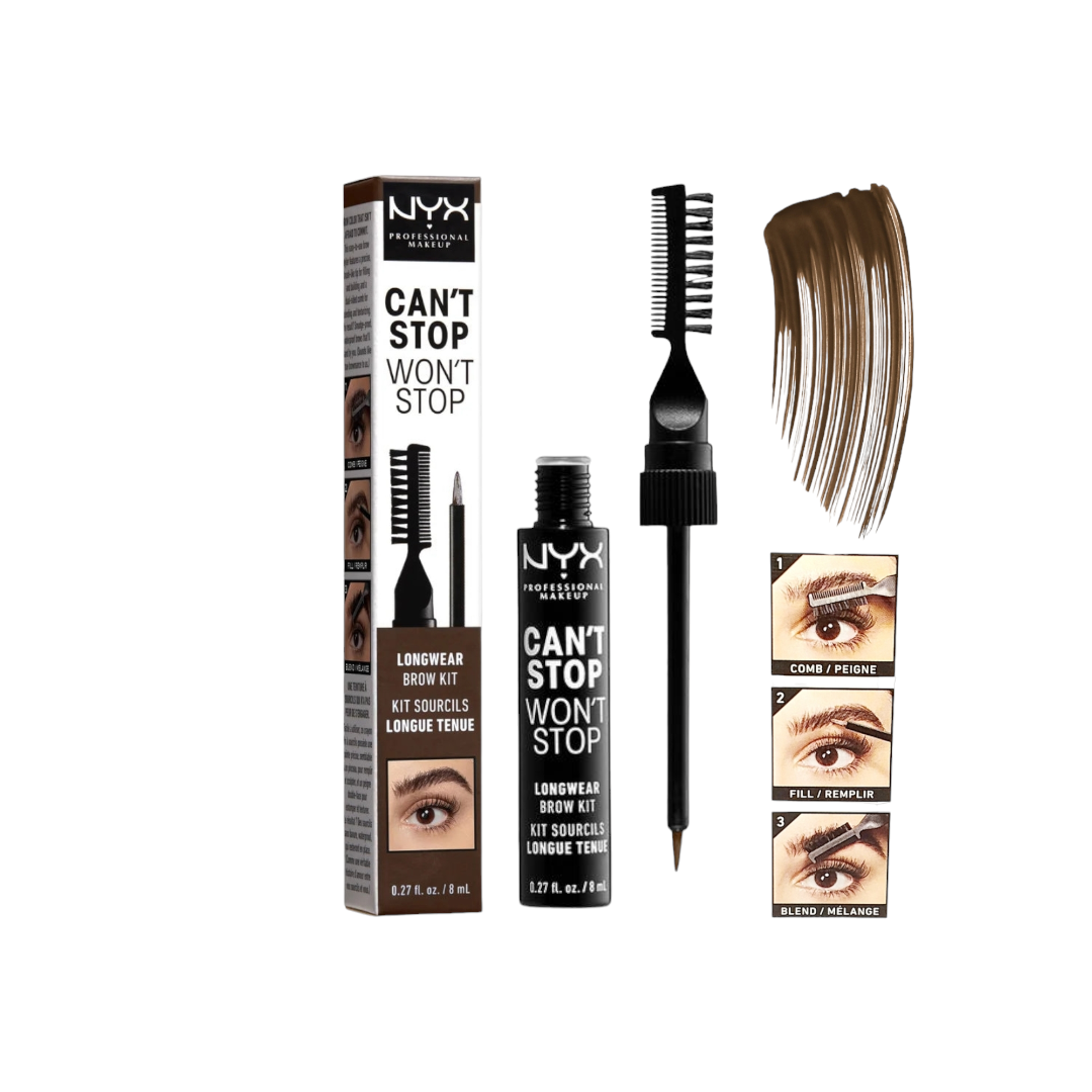 NYX Professional
CAN 'T STOP WON'T
STOP EYEBROW
TINT-Expresso