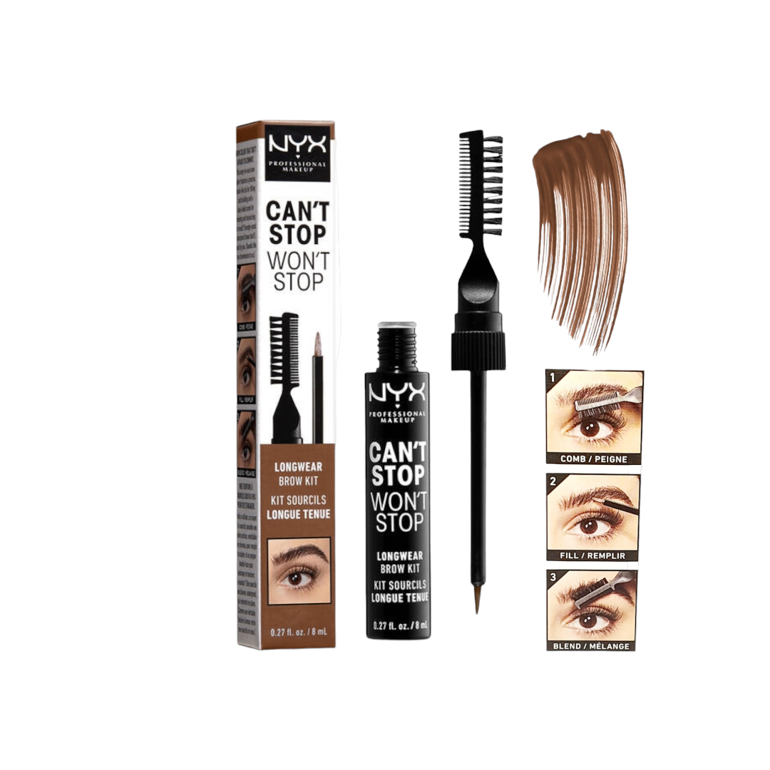 NYX Professional
CAN'T STOP WON'T
STOP EYEBROW
TINT -Auburn