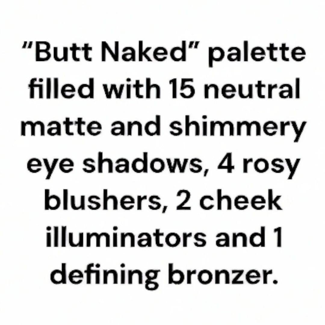 NYX Cosmetics Butt Naked Makeup Palette