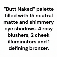 NYX Cosmetics Butt Naked Makeup Palette