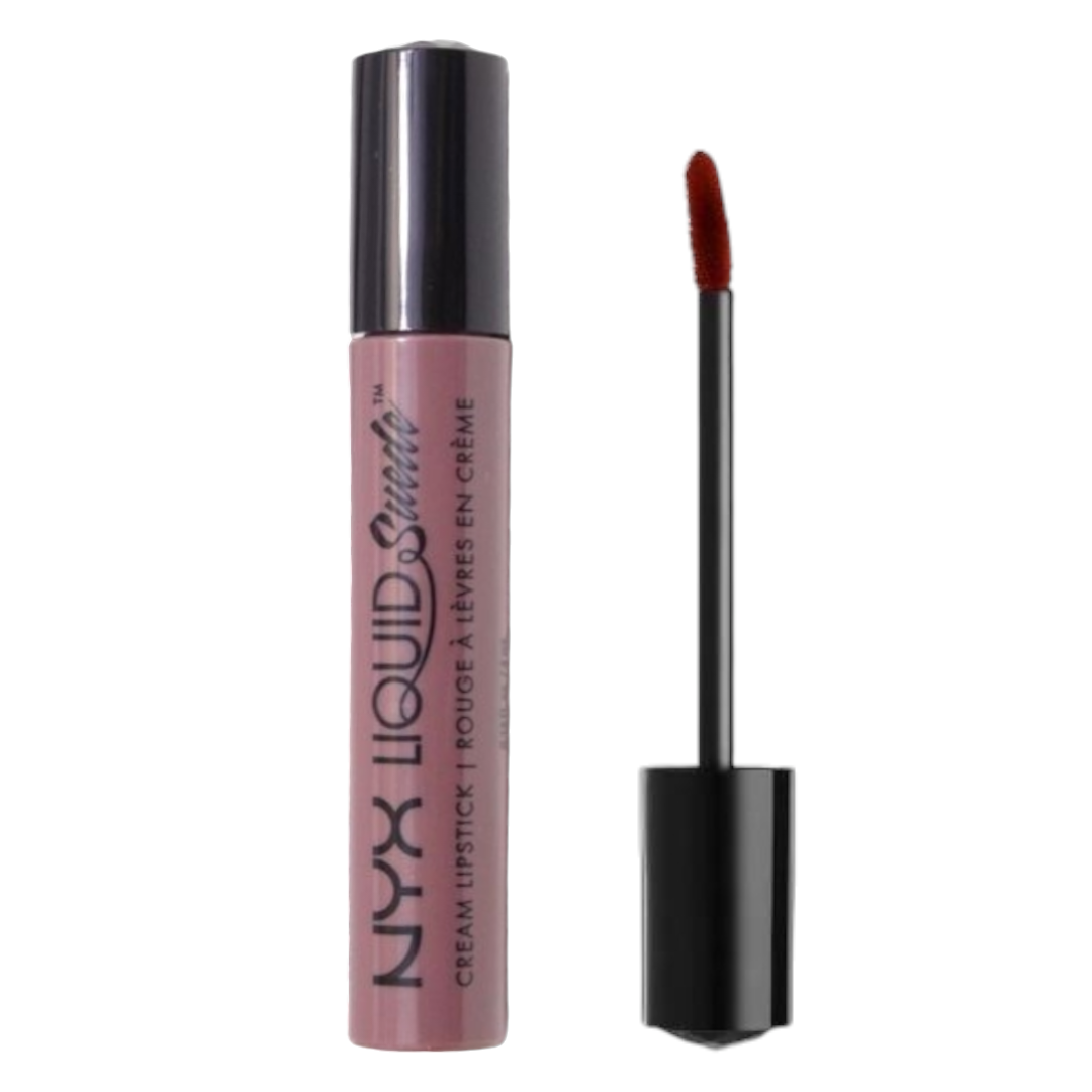NYX Professional Makeup Liquid Suede Cream Lipstick - Brooklyn Thorn