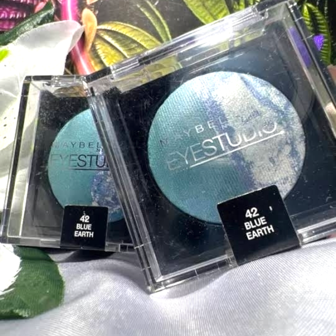 Maybelline Eye Studio Duo Baked Eye Shadows Blue Earth 42