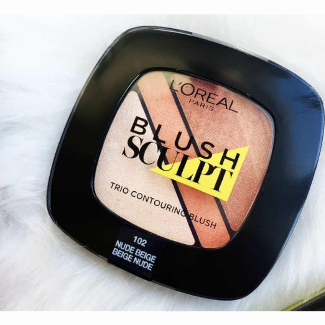 L'Oréal Paris Infallible Blush Sculpt Trio Blusher - Nude Beige 102