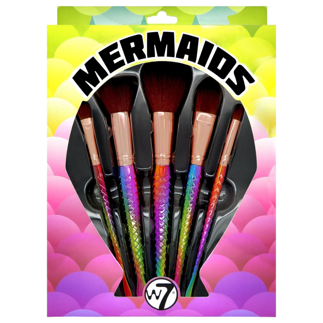W7 Professional Mermaids 5 pieces Makeup Brush Set